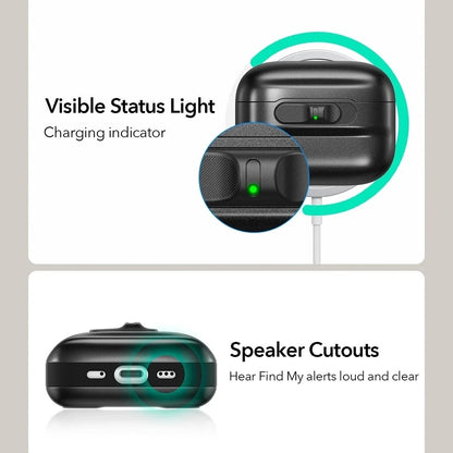 ESR Pulse Magnetic FlickLock Case for Apple AirPods Pro 3, White