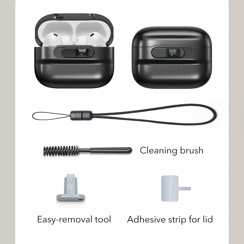 ESR Pulse Magnetic FlickLock Case for Apple AirPods Pro 3, White