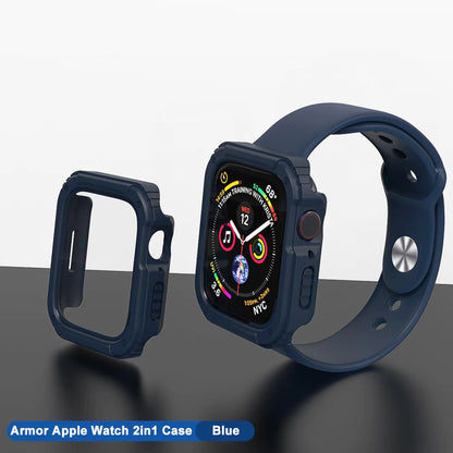 Lito Armor 360 Case for Apple Watch 42mm Series, Blue