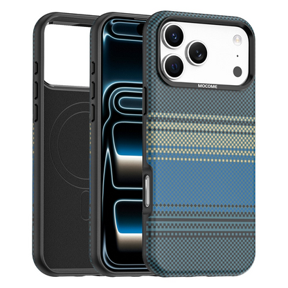 MagSafe Case for Apple iPhone 17 Pro, OEM, Gradient Rainbow, Navy Blue