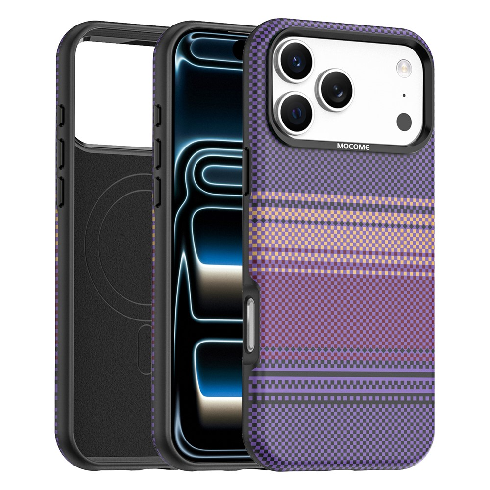 MagSafe Case for Apple iPhone 17 Pro, OEM, Gradient Rainbow, Purple