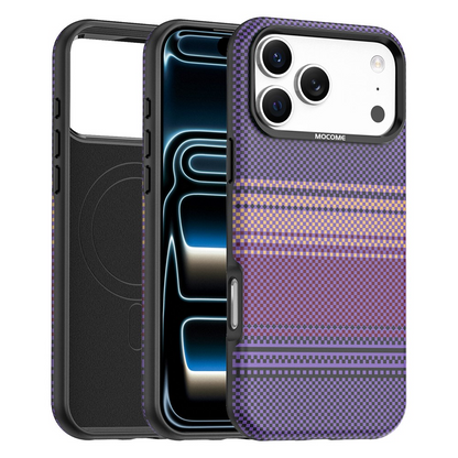 MagSafe Case for Apple iPhone 17 Pro Max, OEM, Gradient Rainbow, Purple