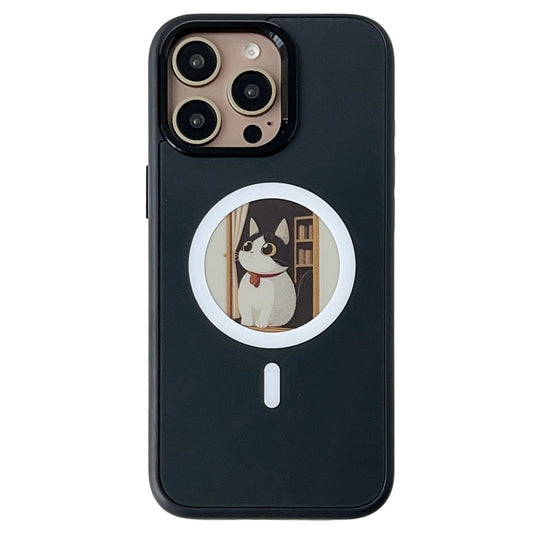 MagSafe Case for Apple iPhone 16 Pro, OEM, Round Screen Smart E-Ink, Black