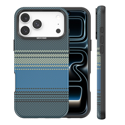 MagSafe Case for Apple iPhone 17 Pro, OEM, Gradient Rainbow, Navy Blue