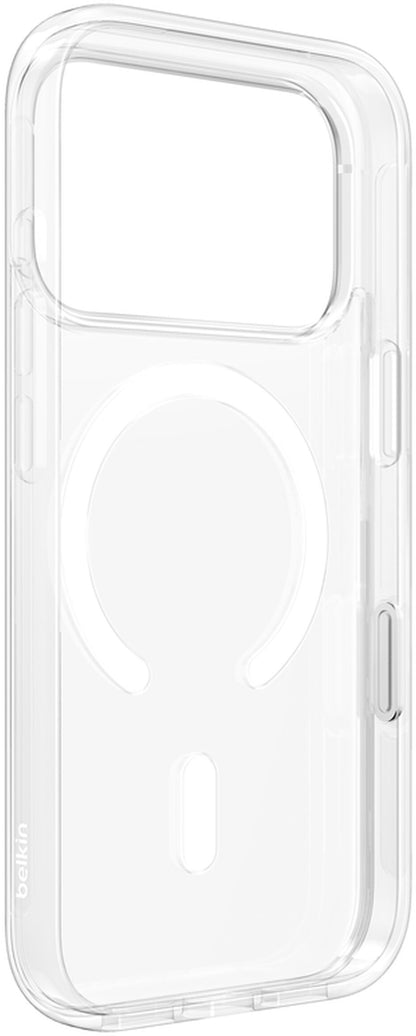 MagSafe Case for Apple iPhone 17 Pro, Belkin, SheerForce Clear, Transparent MSA031hqCL
