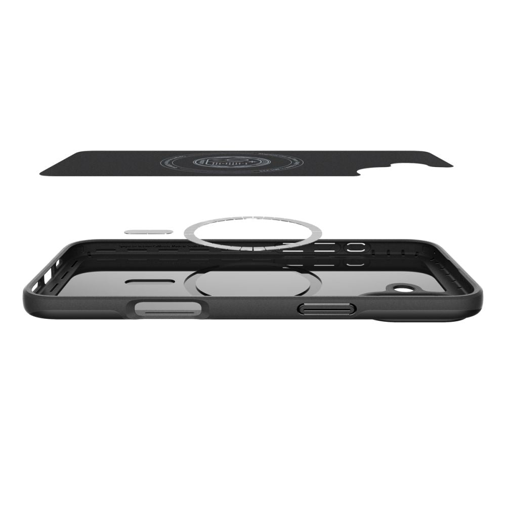 MagSafe Case for Apple iPhone 16, Spigen, Thin Fit, Black ACS08186