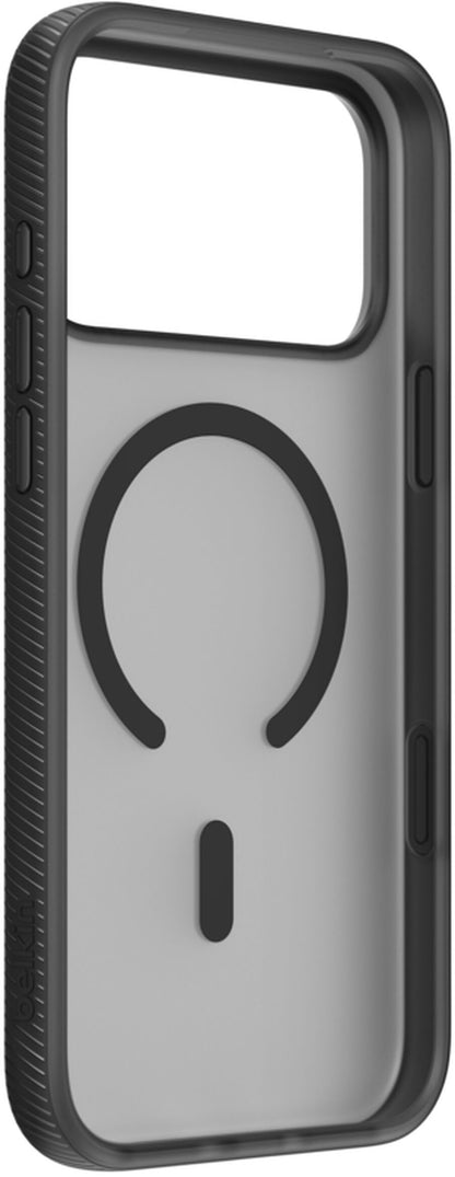 MagSafe Case for Apple iPhone 17 Pro, Belkin, SheerForce Grip, Black MSA035hqBK
