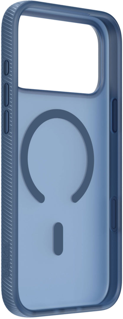 MagSafe Case for Apple iPhone 17 Pro Max, Belkin, SheerForce Grip, Navy MSA036hqNY