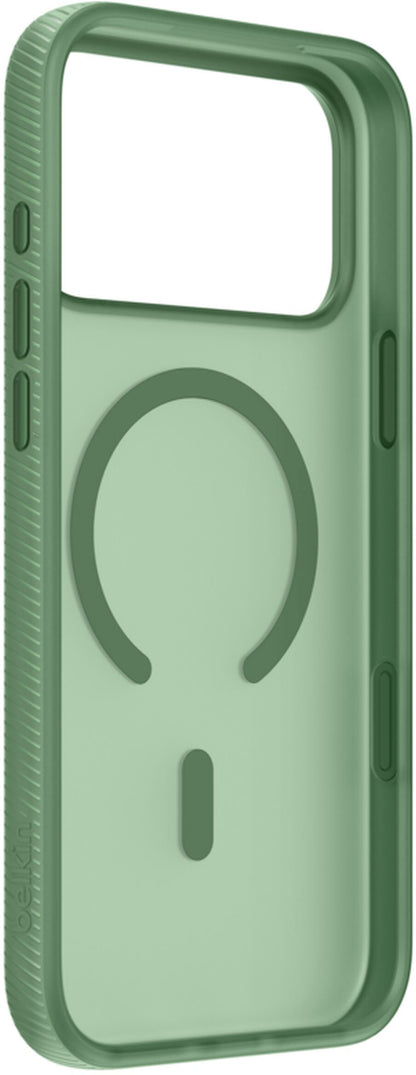 MagSafe Case for Apple iPhone 17 Pro Max, Belkin, SheerForce Grip, Green MSA036hqSE