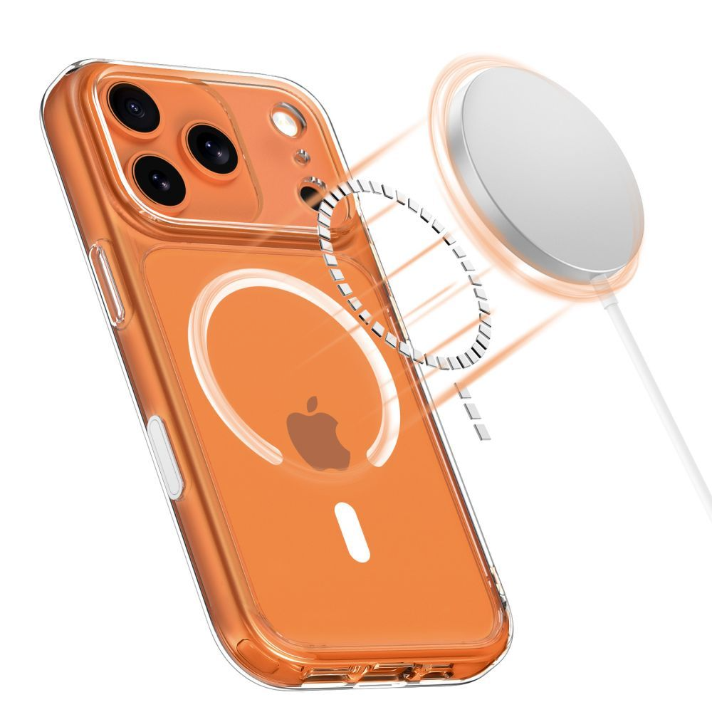 MagSafe Case for Apple iPhone 17 Pro Max, Tech-Protect, MagPeak, Transparent