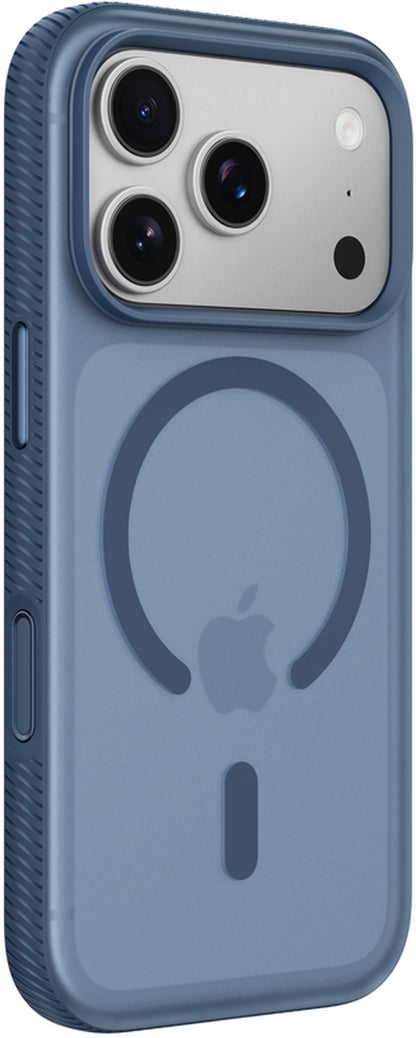 MagSafe Case for Apple iPhone 17 Pro, Belkin, SheerForce Grip, Navy MSA035hqNY