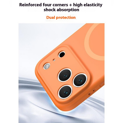 MagSafe Case for Apple iPhone 17 Pro Max, OEM, Liquid Silicone, Black