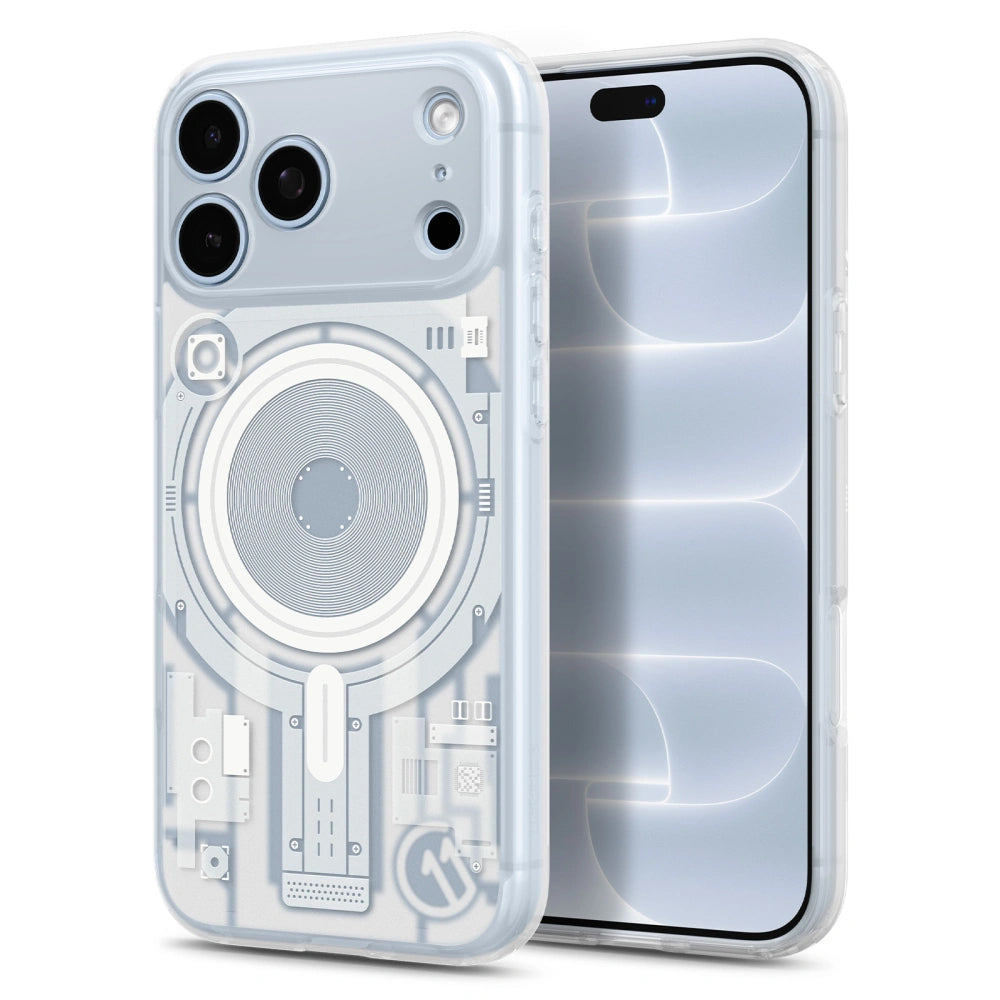 MagSafe Case for Apple iPhone 18 Pro / 17 Pro, Spigen, C11 Ultra Hybrid MagFit Element, White ACS12308