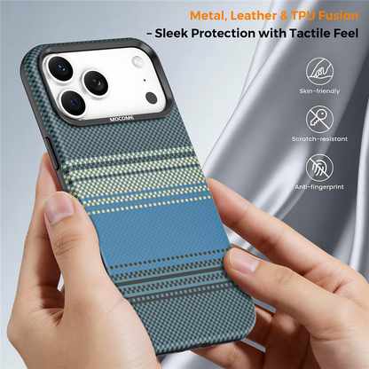 MagSafe Case for Apple iPhone 17 Pro Max, OEM, Gradient Rainbow, Navy Blue