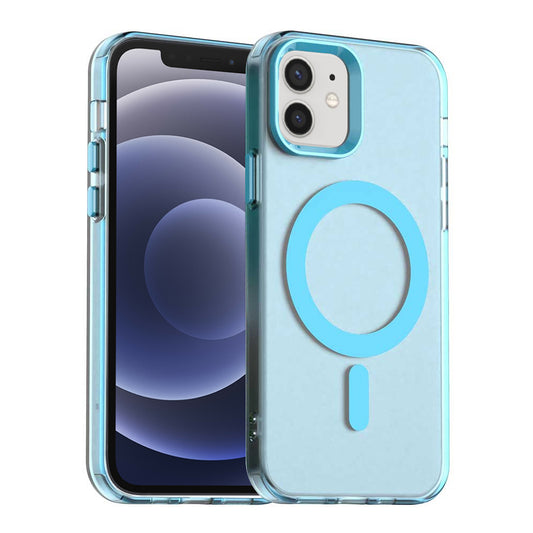 MagSafe Case for Apple iPhone 12 / 12 Pro, Techsuit, CandyCase, Blue
