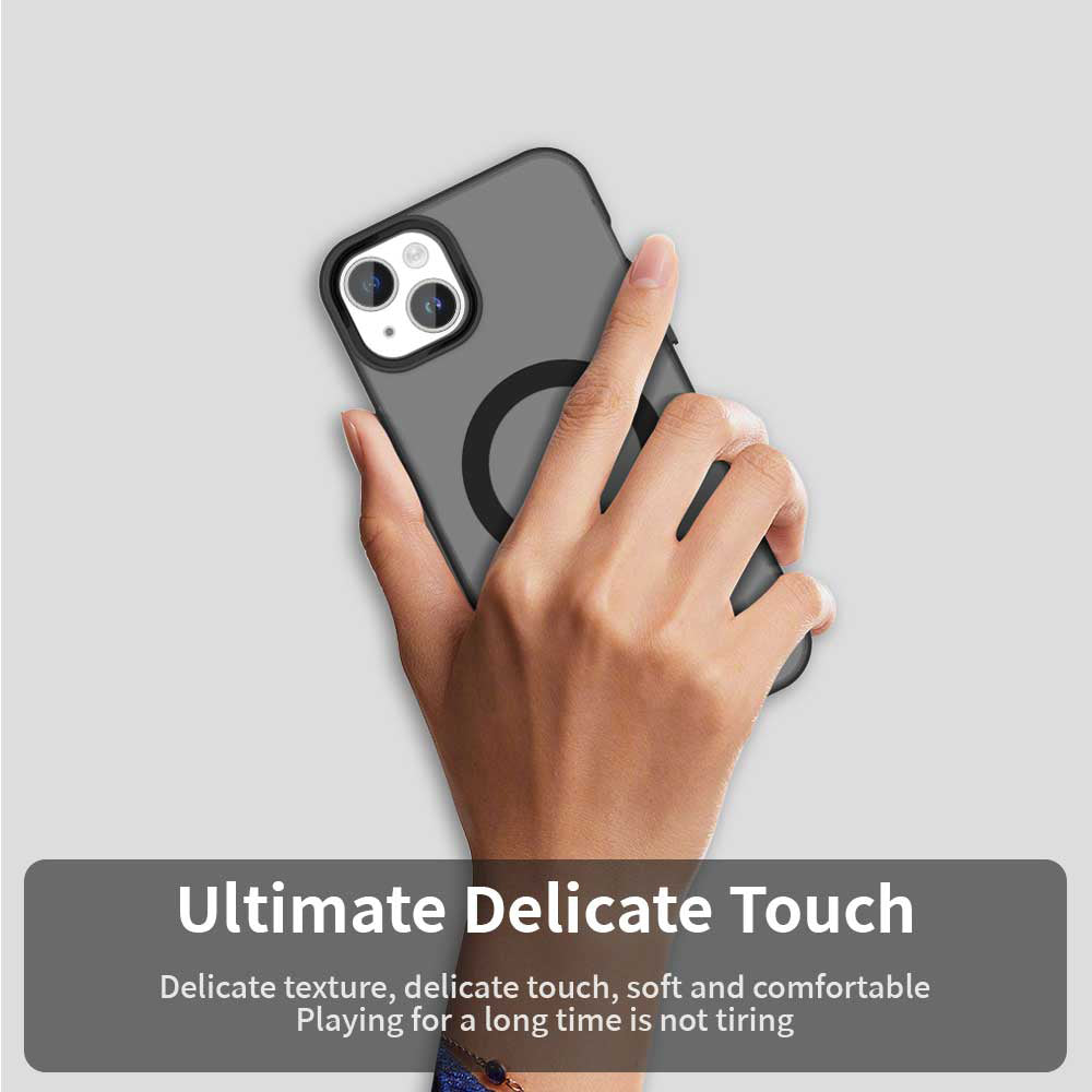 MagSafe Case for Apple iPhone 13, Techsuit, CandyCase, Black