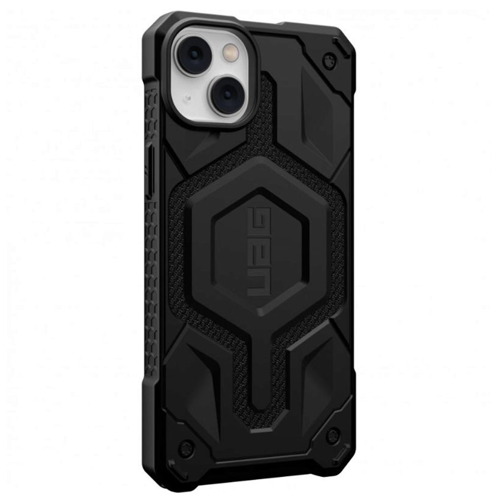 MagSafe Case for Apple iPhone 14 Plus, Urban Armor Gear, Monarch Pro Kevlar, Black