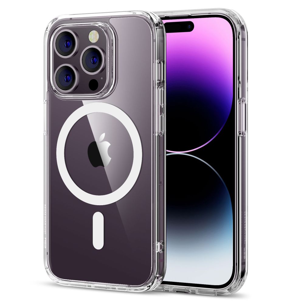 MagSafe Case for Apple iPhone 14 Pro, ESR, Classic Hybrid, Transparent