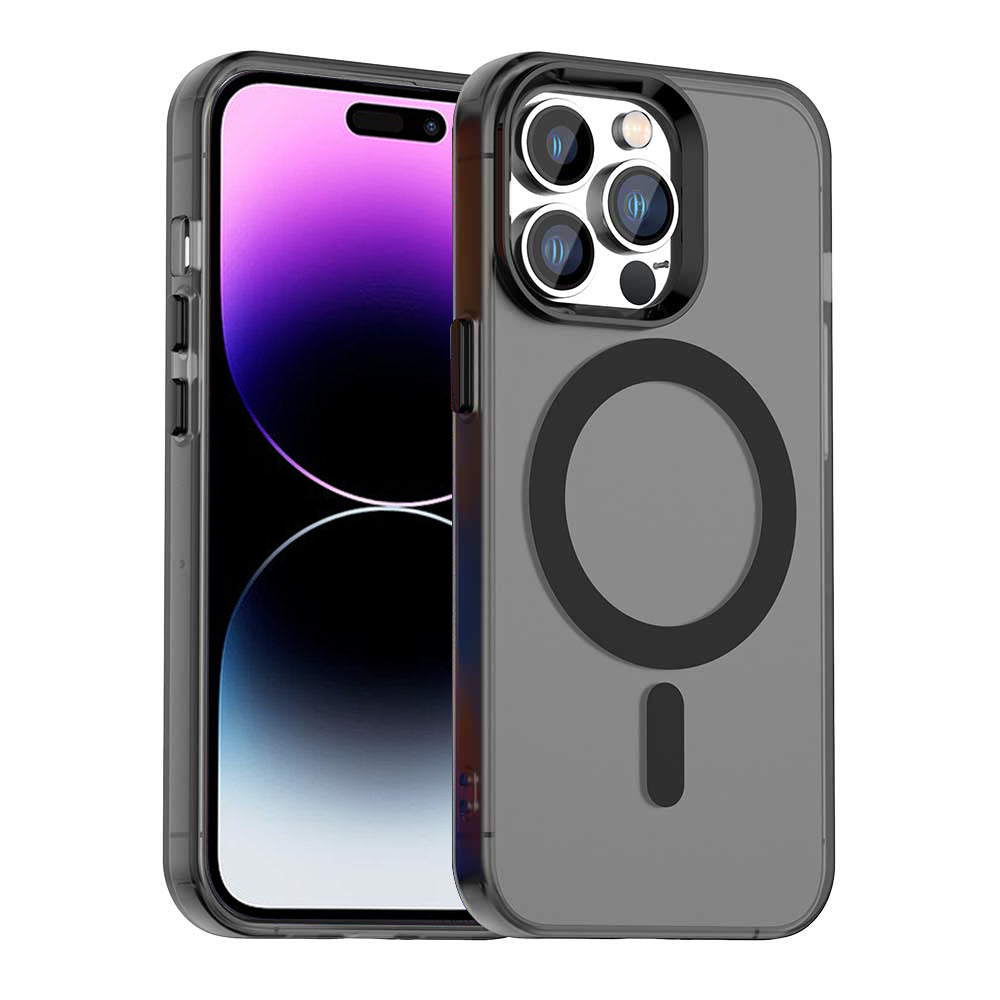 MagSafe Case for Apple iPhone 14 Pro Max, Techsuit, CandyCase, Black