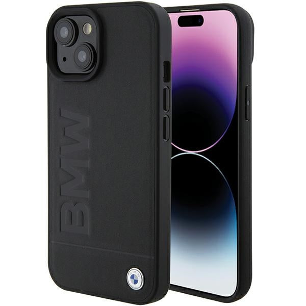 MagSafe Case for Apple iPhone 15 Plus, BMW, Natural Hot Stamp, Black