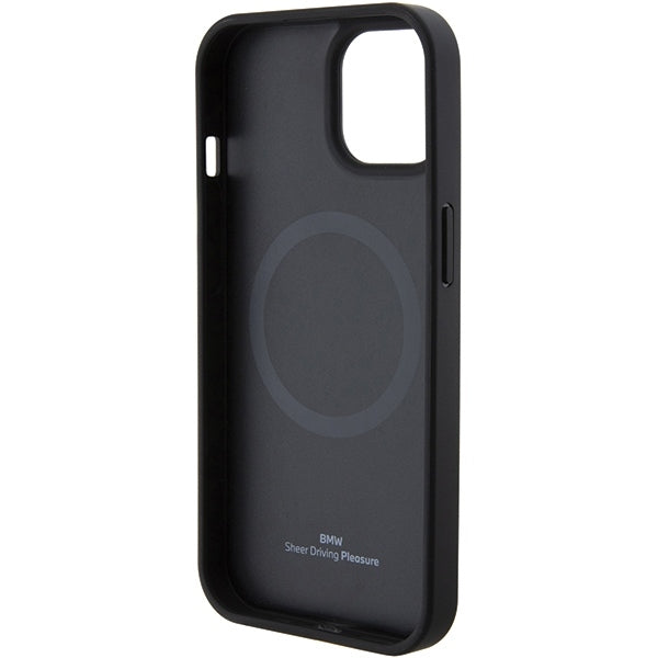 MagSafe Case for Apple iPhone 15 Plus, BMW, Natural Hot Stamp, Black