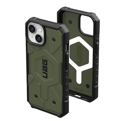 MagSafe Case for Apple iPhone 15 Plus, Urban Armor Gear, Pathfinder, Green