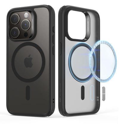 MagSafe Case for Apple iPhone 15 Pro, ESR, Classic Hybrid, Satin Black