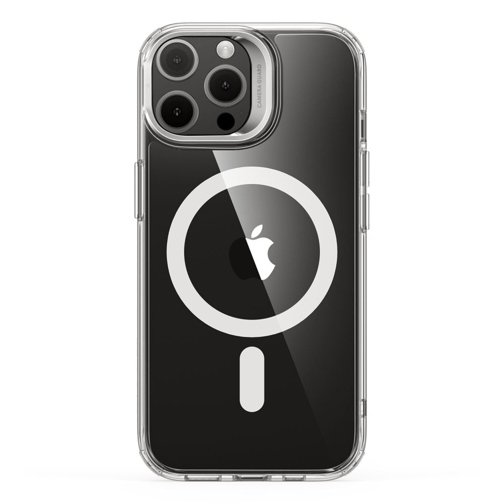 MagSafe Case for Apple iPhone 15 Pro Max, ESR, Classic Hybrid Kickstand, Transparent