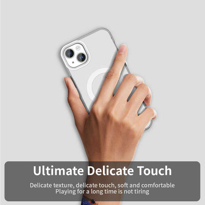 MagSafe Case for Apple iPhone 15, Techsuit, CandyCase, White