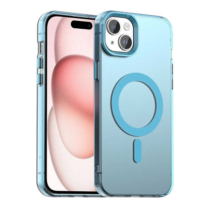 MagSafe Case for Apple iPhone 15, Techsuit, CandyCase, Blue