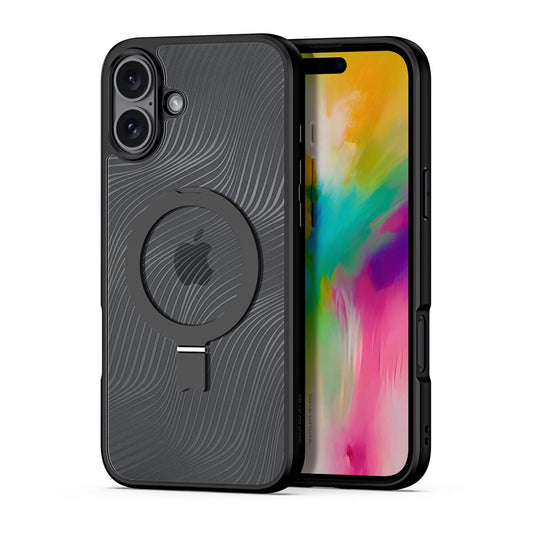 MagSafe Case for Apple iPhone 16 Plus, DUX DUCIS, Aimo Stand, Black