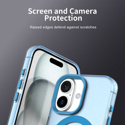 MagSafe Case for Apple iPhone 16 Plus, Techsuit, CandyCase, Blue