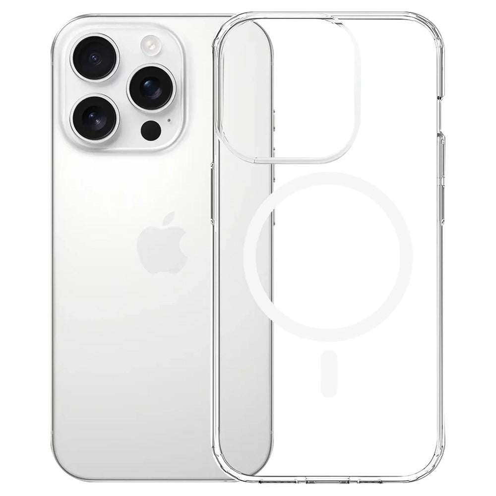 MagSafe Case for Apple iPhone 16 Pro Max, 3MK, Armor MagCase, Transparent
