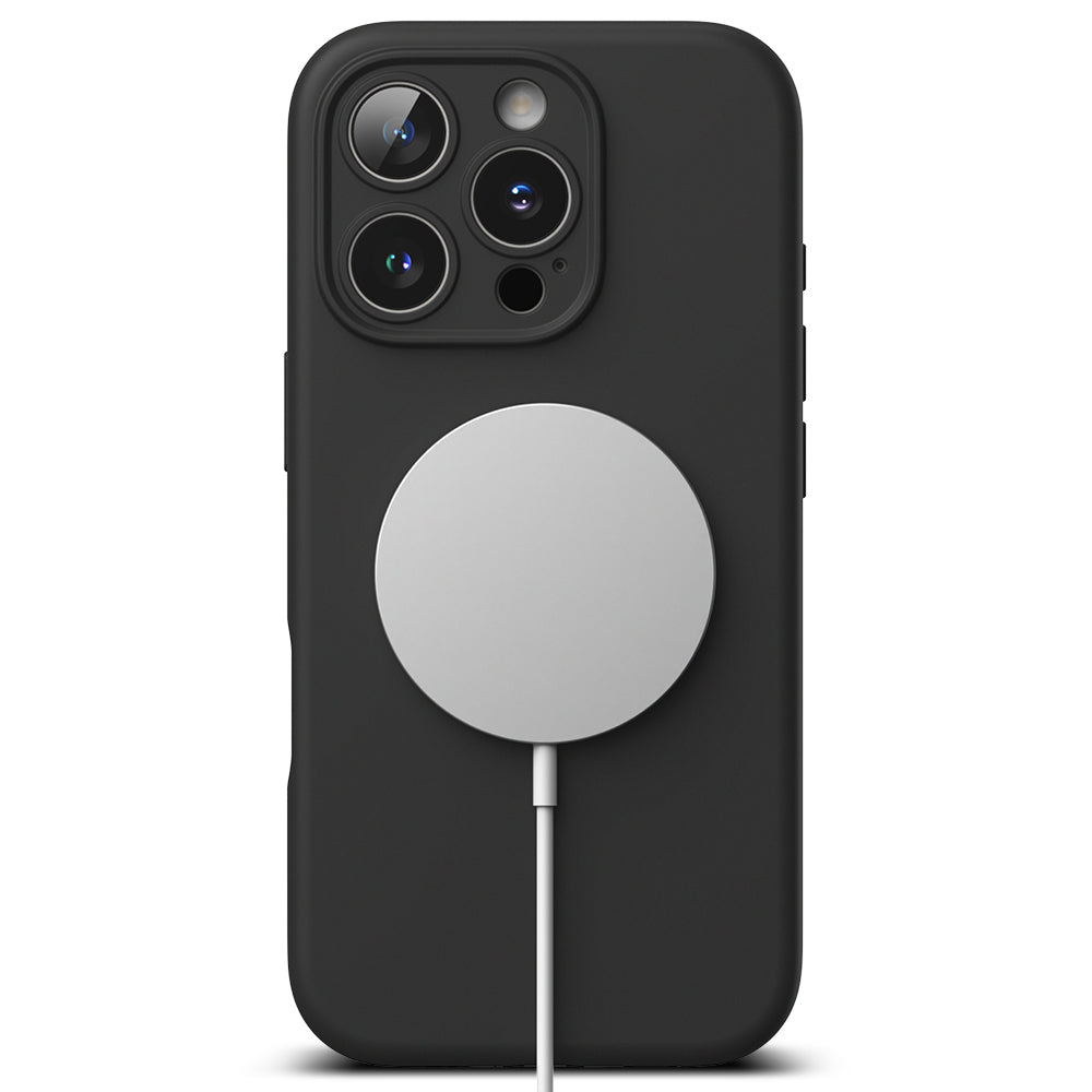 MagSafe Case for Apple iPhone 16 Pro Max, Ringke, Silicone, Black