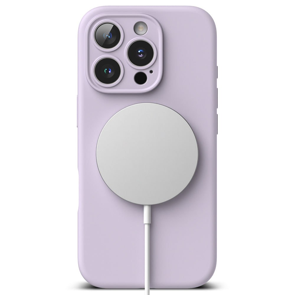 MagSafe Case for Apple iPhone 16 Pro, Ringke, Silicone, Purple