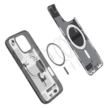 MagSafe Case for Apple iPhone 16 Pro, Spigen, Ultra Hybrid Zero One, Matte Black ACS08135