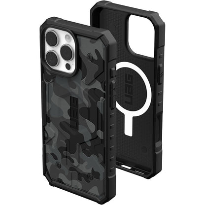 MagSafe Case for Apple iPhone 16 Pro, Urban Armor Gear, Pathfinder SE Midnight Camo, Camouflage