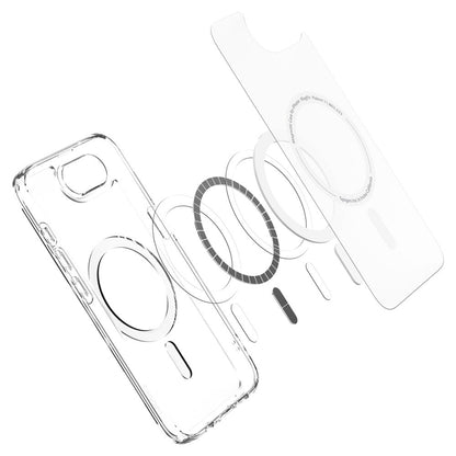 MagSafe Case for Apple iPhone 17e / 16e, Spigen, Ultra Hybrid, Frosted White