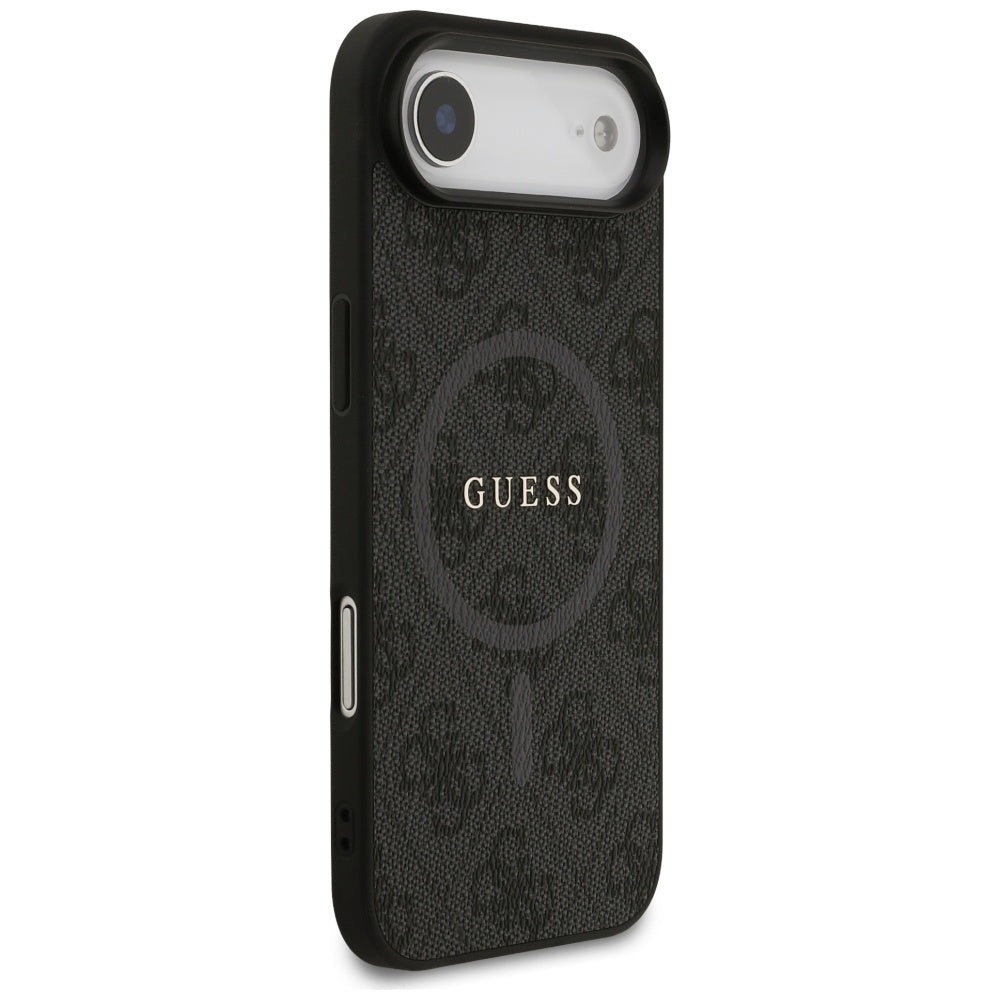 MagSafe Case for Apple iPhone 17 Air, Guess, 4G Ring Classic Logo, Black