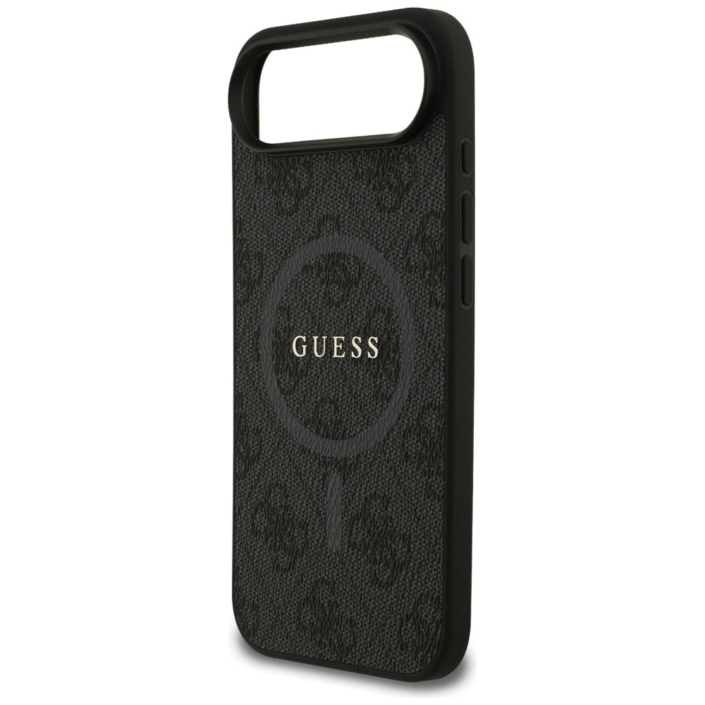MagSafe Case for Apple iPhone 17 Air, Guess, 4G Ring Classic Logo, Black