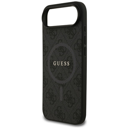 MagSafe Case for Apple iPhone 17 Air, Guess, 4G Ring Classic Logo, Black