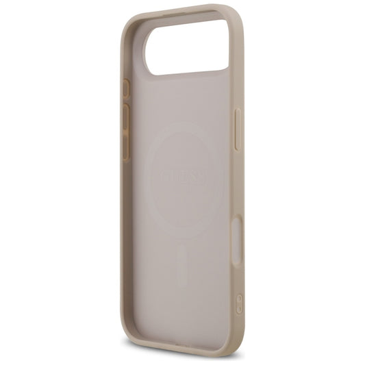MagSafe Case for Apple iPhone 17 Air, Guess, 4G Ring Classic Logo, Pink