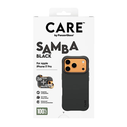 MagSafe Case for Apple iPhone 17 Pro, PanzerGlass, Fashionable Care, Black