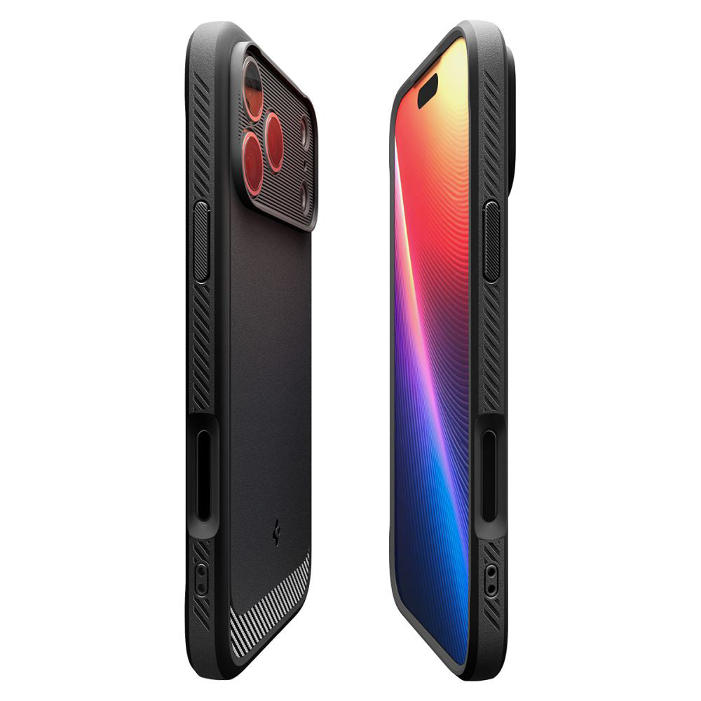 MagSafe Case for Apple iPhone 17 Pro, Spigen, Rugged Armor, Matte Black
