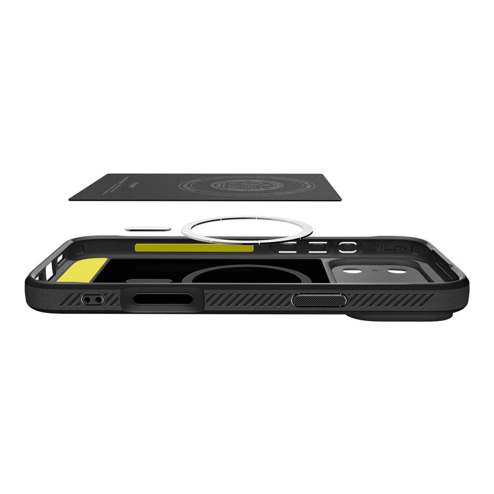 MagSafe Case for Apple iPhone 17 Pro, Spigen, Rugged Armor, Matte Black