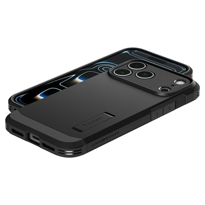 MagSafe Case for Apple iPhone 18 Pro / 17 Pro, Spigen, Tough Armor T, Black ACS12173