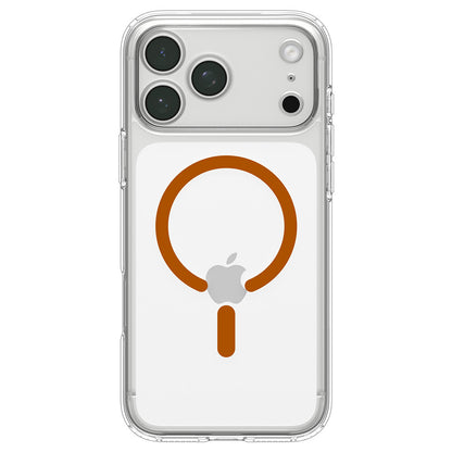 MagSafe Case for Apple iPhone 18 Pro / 17 Pro, Spigen, Ultra Hybrid, Transparent Orange ACS12159