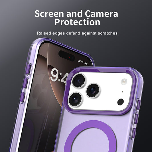 MagSafe Case for Apple iPhone 18 Pro / 17 Pro, Techsuit, CandyCase, Purple