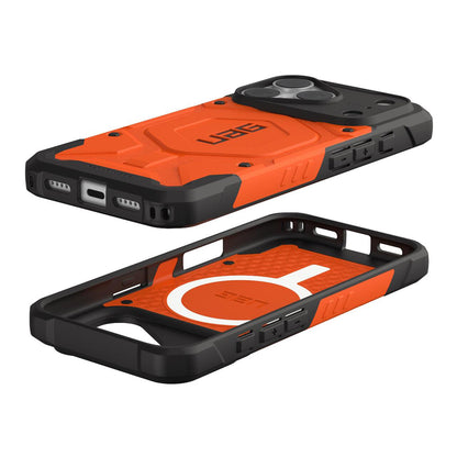 MagSafe Case for Apple iPhone 18 Pro / 17 Pro, Urban Armor Gear, Pathfinder, Orange