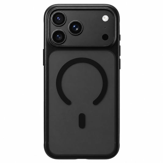 MagSafe Case for Apple iPhone 18 Pro Max / 17 Pro Max, Blueo, Skin-Friendly Anti-Drop, Satin Black